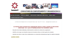 Desktop Screenshot of immanti-consultores.com